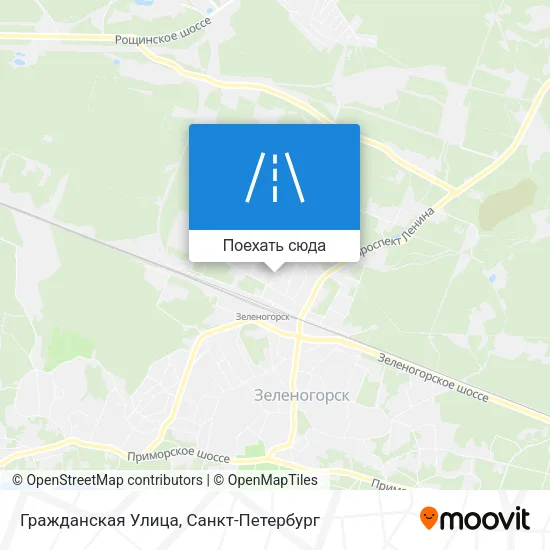 Карта Гражданская Улица
