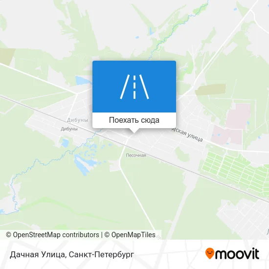 Карта Дачная Улица