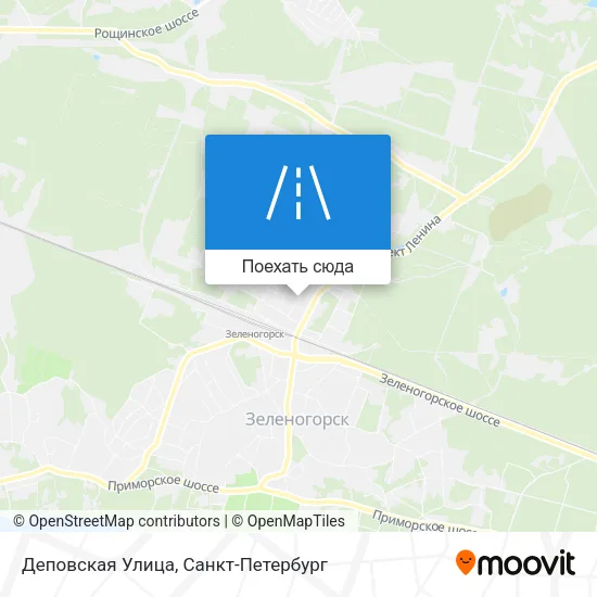 Карта Деповская Улица