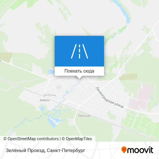 Карта Зелёный Проезд