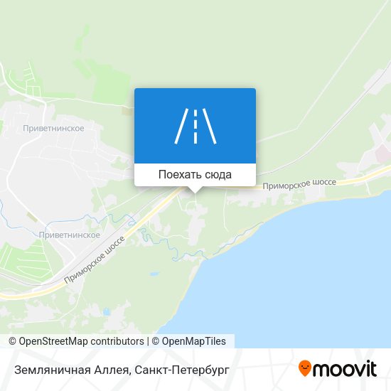 Карта Земляничная Аллея