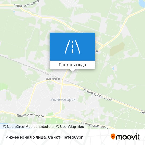 Карта Инженерная Улица