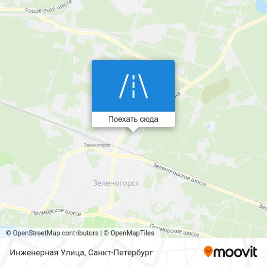 Карта Инженерная Улица