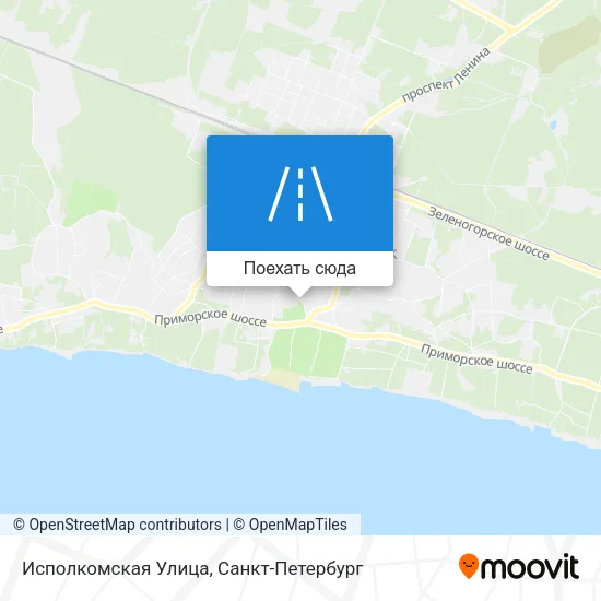 Карта Исполкомская Улица