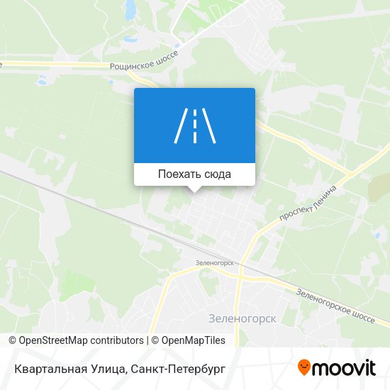 Карта Квартальная Улица