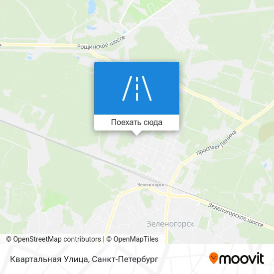 Карта Квартальная Улица