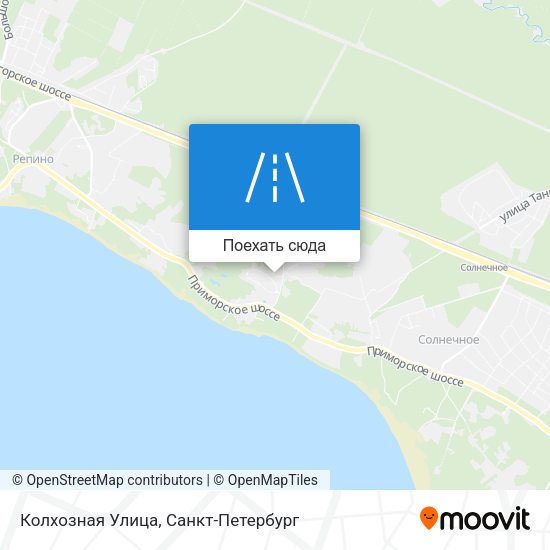 Карта Колхозная Улица