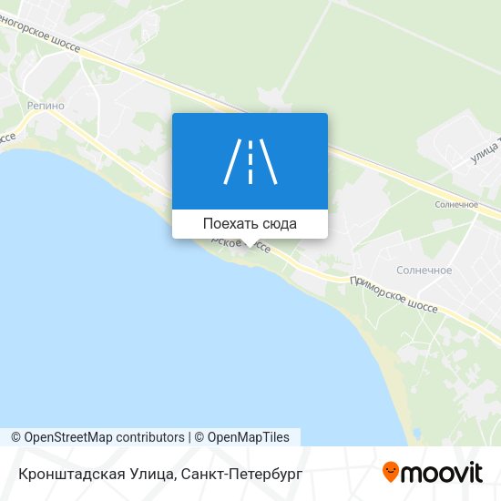 Карта Кронштадская Улица