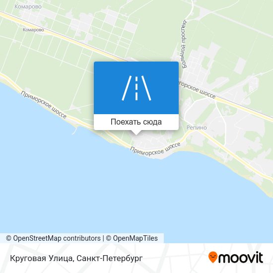 Карта Круговая Улица