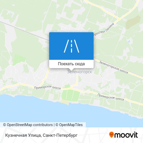 Карта Кузнечная Улица