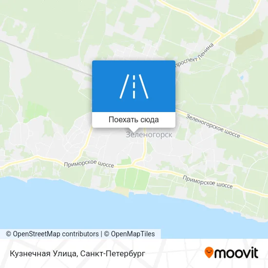 Карта Кузнечная Улица