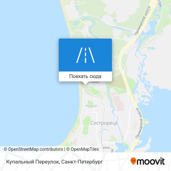 Карта Купальный Переулок