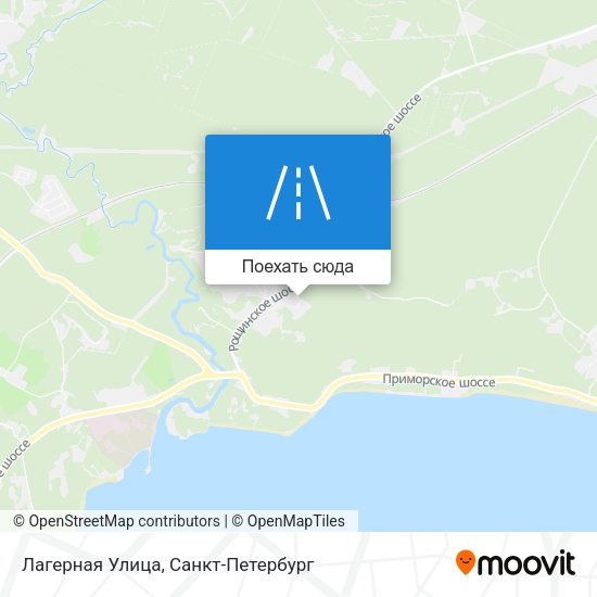 Карта Лагерная Улица