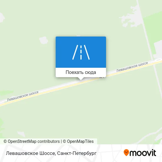 Карта Левашовское Шоссе