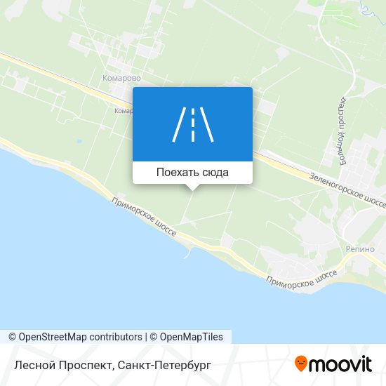 Карта Лесной Проспект