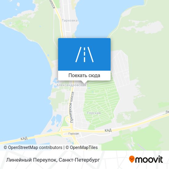 Карта Линейный Переулок