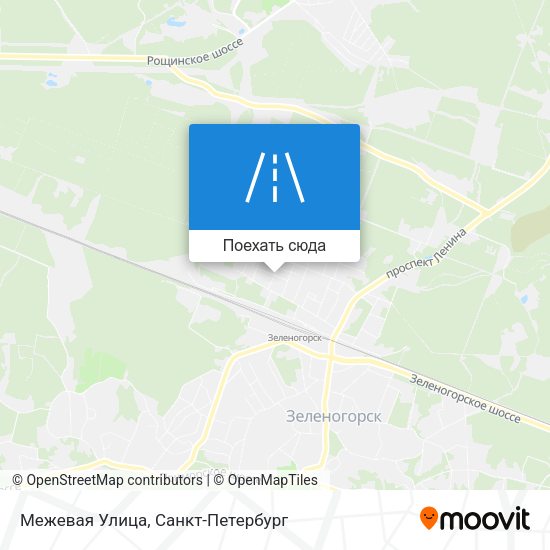 Карта Межевая Улица