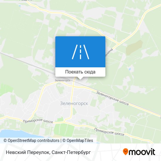 Карта Невский Переулок