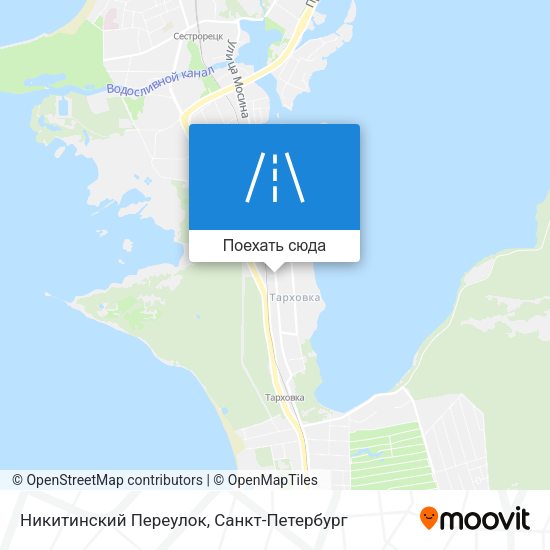 Карта Никитинский Переулок