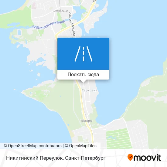 Карта Никитинский Переулок