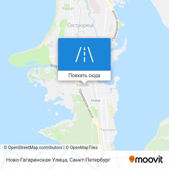 Карта Ново-Гагаринская Улица