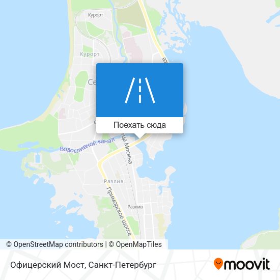Карта Офицерский Мост