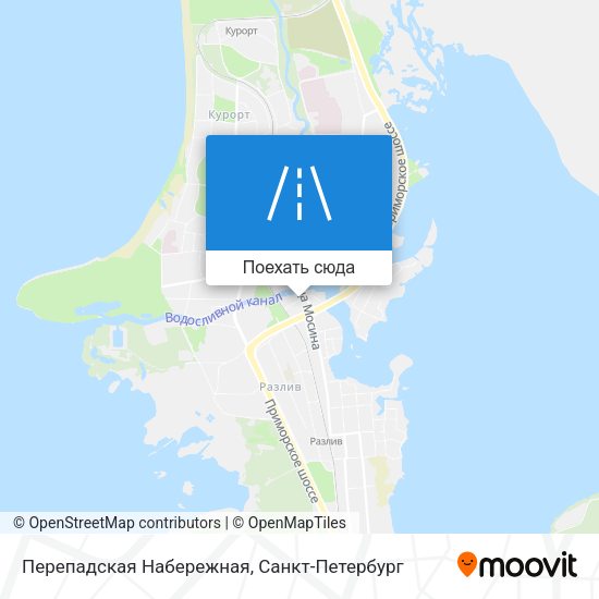 Карта Перепадская Набережная