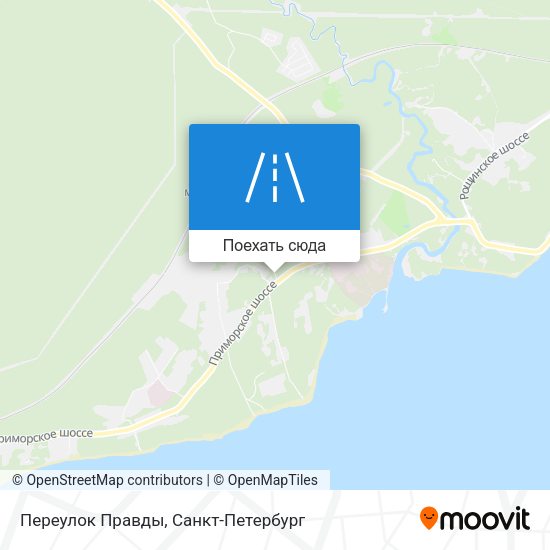 Карта Переулок Правды