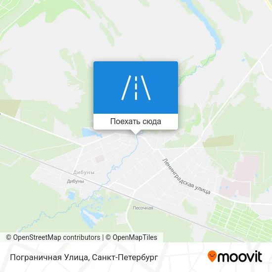 Карта Пограничная Улица