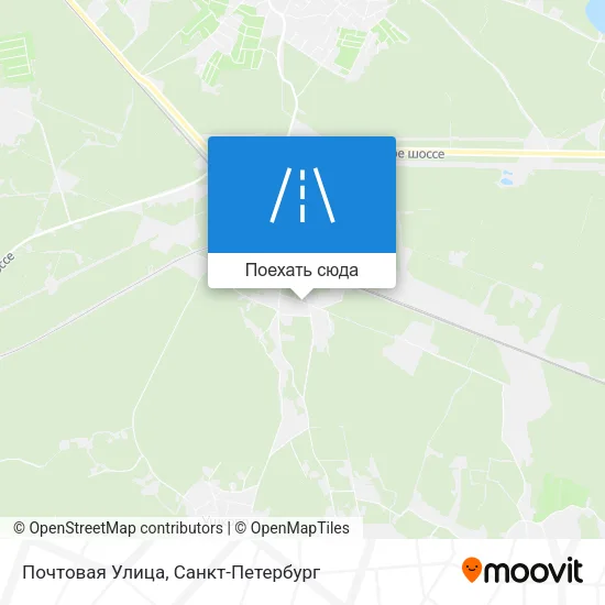 Карта Почтовая Улица