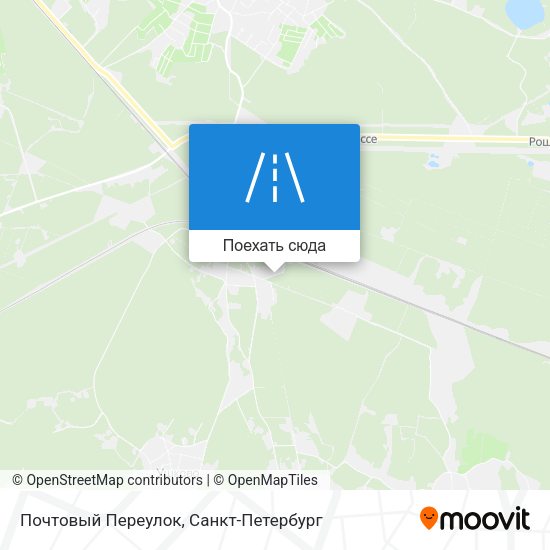 Карта Почтовый Переулок