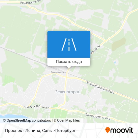 Карта Проспект Ленина