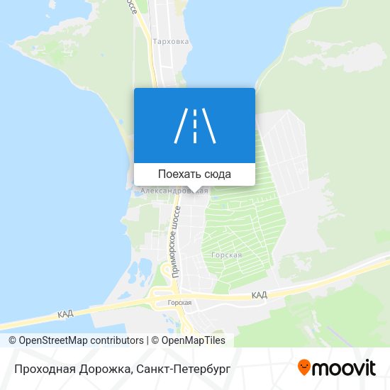 Карта Проходная Дорожка