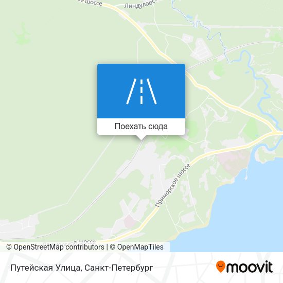 Карта Путейская Улица