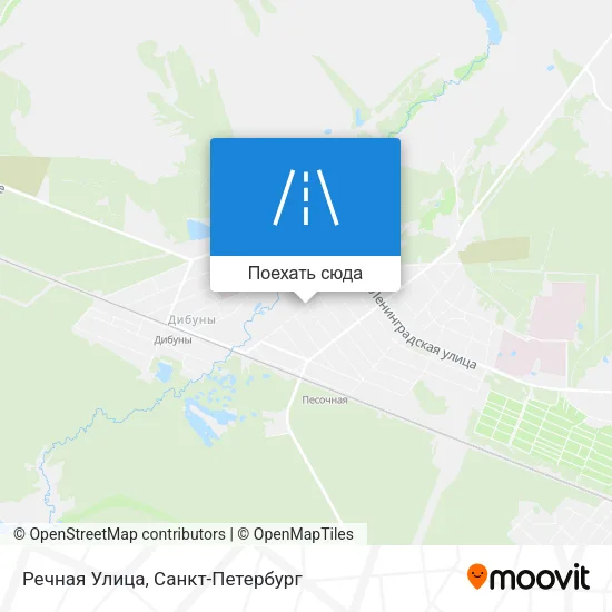 Карта Речная Улица