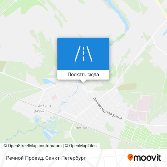 Карта Речной Проезд
