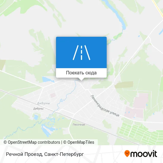 Карта Речной Проезд
