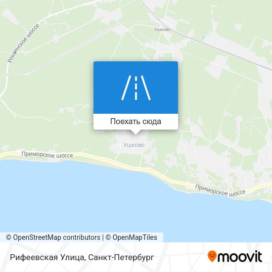 Карта Рифеевская Улица