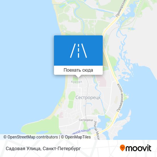 Карта Садовая Улица