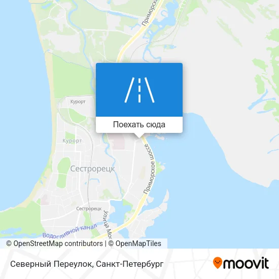 Карта Северный Переулок