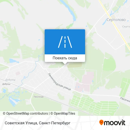Карта Советская Улица