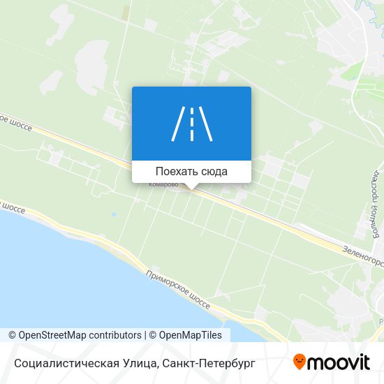 Карта Социалистическая Улица