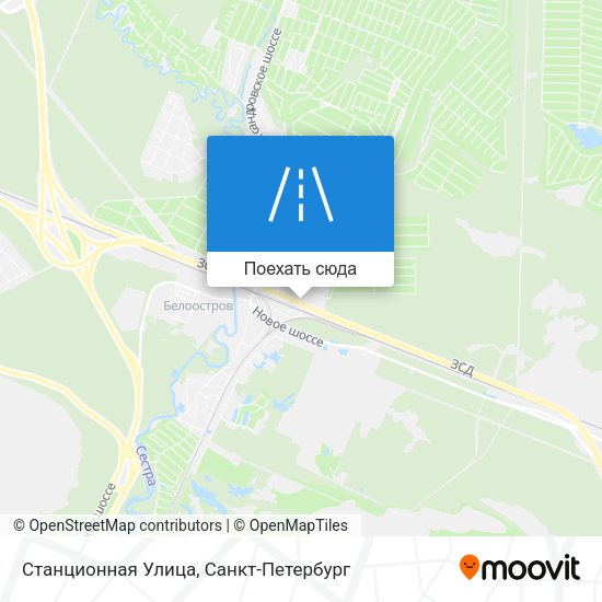 Карта Станционная Улица
