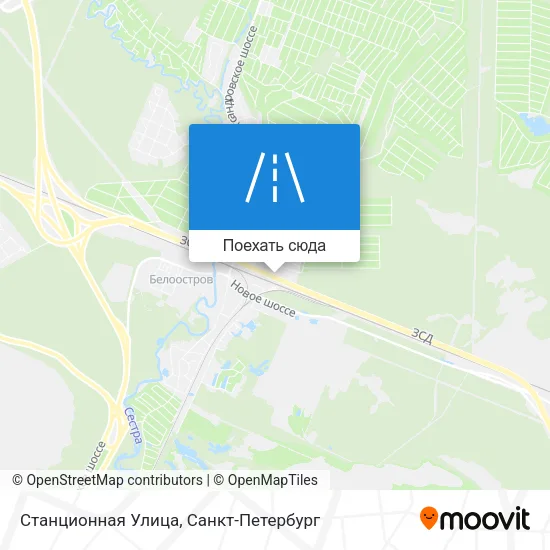 Карта Станционная Улица