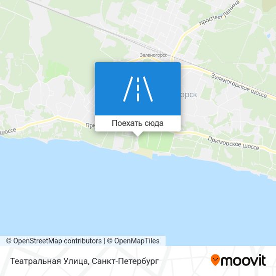 Карта Театральная Улица