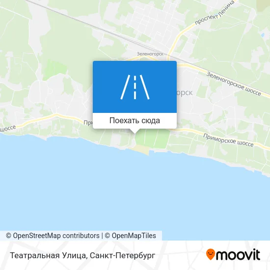 Карта Театральная Улица