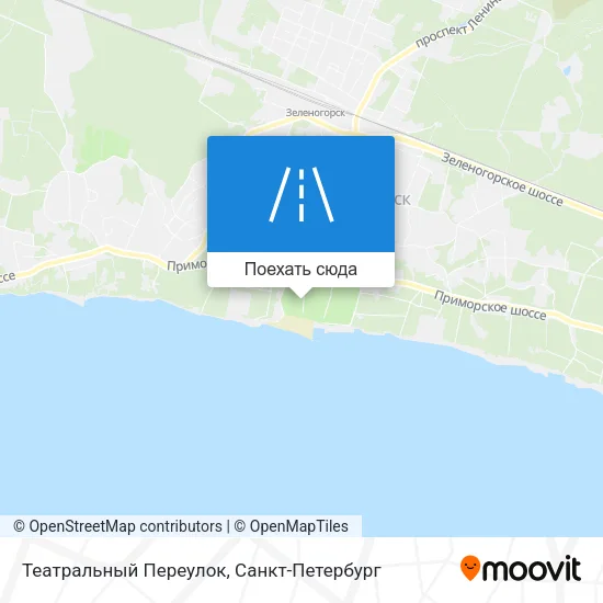 Карта Театральный Переулок
