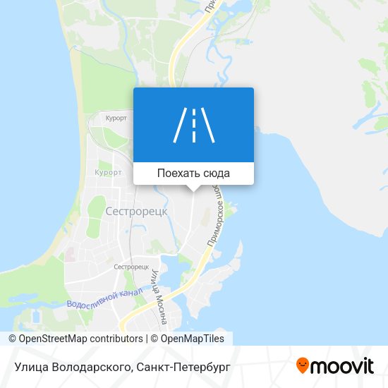 Карта Улица Володарского