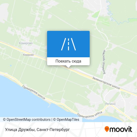 Карта Улица Дружбы