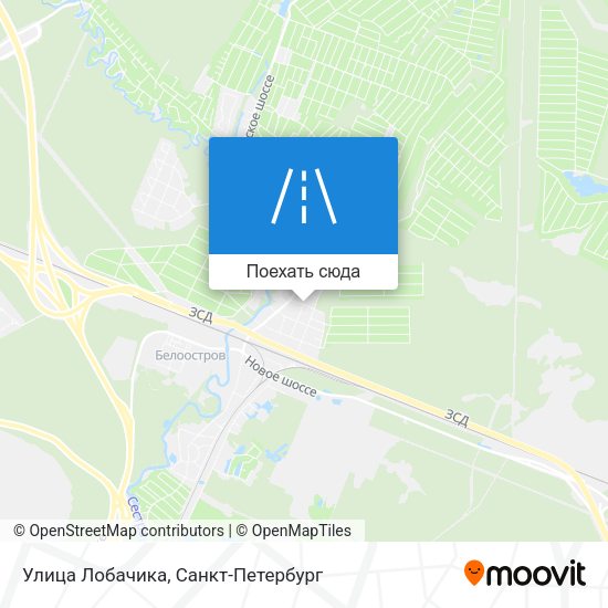 Карта Улица Лобачика